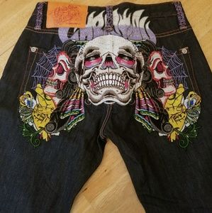 Christian audigier ed hardy jeans 32x30